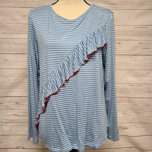 NWT Jeanne Pierre Blouse B